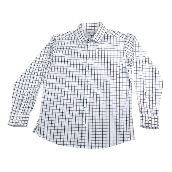 Mizzen + Main Other - Mizzen + Main Mens Lrg Leeward Trim Performance Button Up Checkered Dress Shirt